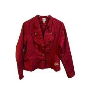 Meesh & Mia Team Spirit ISU Cyclones Women's Blazer XL NWOT